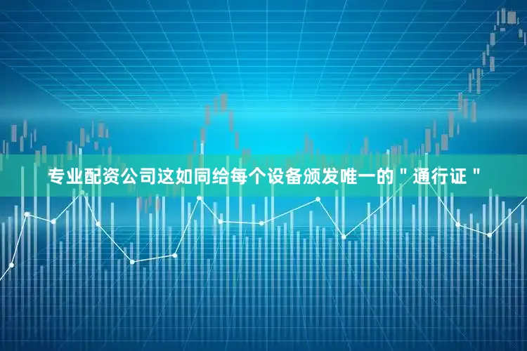 专业配资公司这如同给每个设备颁发唯一的＂通行证＂